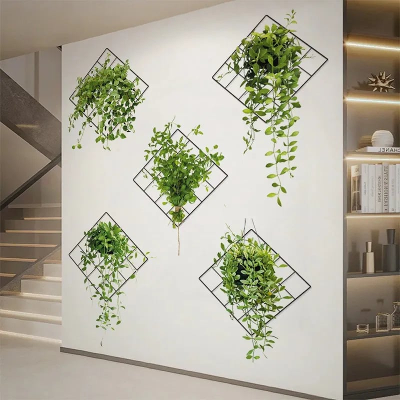 🌿💐3D Green Plant Wall Sticker