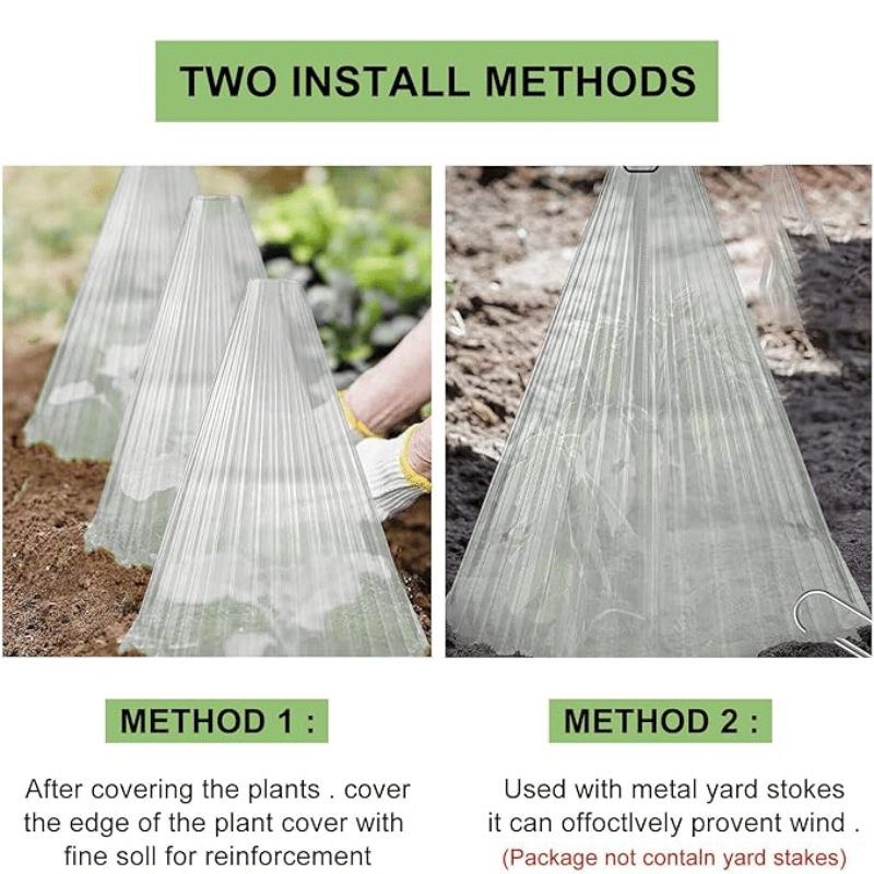 20/30 STUKS Heldere Tuincloche voor Planten