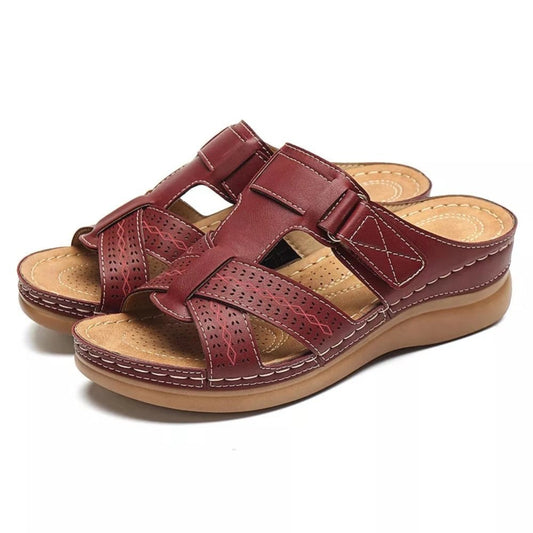 🎁Easter Hot Sale 50% korting💥 Premium lederen sandalen voor vrouwen