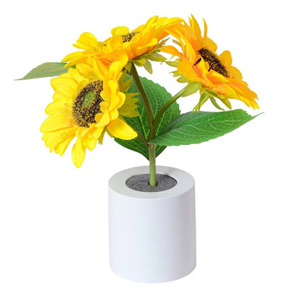 🌻🔥 Speciale aanbieding van deze week: 50% korting – Voorverkoop voor Moederdag 🔥🌻 Klein led-nachtlampje met zonnebloem-effect