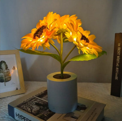 🌻🔥 Speciale aanbieding van deze week: 50% korting – Voorverkoop voor Moederdag 🔥🌻 Klein led-nachtlampje met zonnebloem-effect