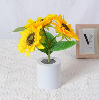 🌻🔥 Speciale aanbieding van deze week: 50% korting – Voorverkoop voor Moederdag 🔥🌻 Klein led-nachtlampje met zonnebloem-effect