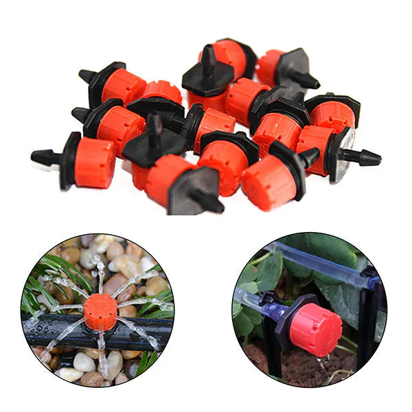 🔥 200PCS 🔥 Verstelbare irrigatiedruppelaars