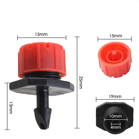 🔥 200PCS 🔥 Verstelbare irrigatiedruppelaars