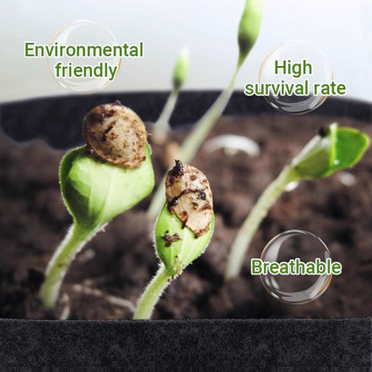 🌱50% KORTING🌿Duurzaam en herbruikbaar, micro-geventileerde geotextiele plantenzak
