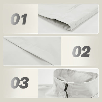 ⏳Beperkte tijd 50% korting! 💥Comfortabel sneldrogend herenvest met zakken (van twee stuks, hoe meer je koopt, hoe meer je bespaart!)