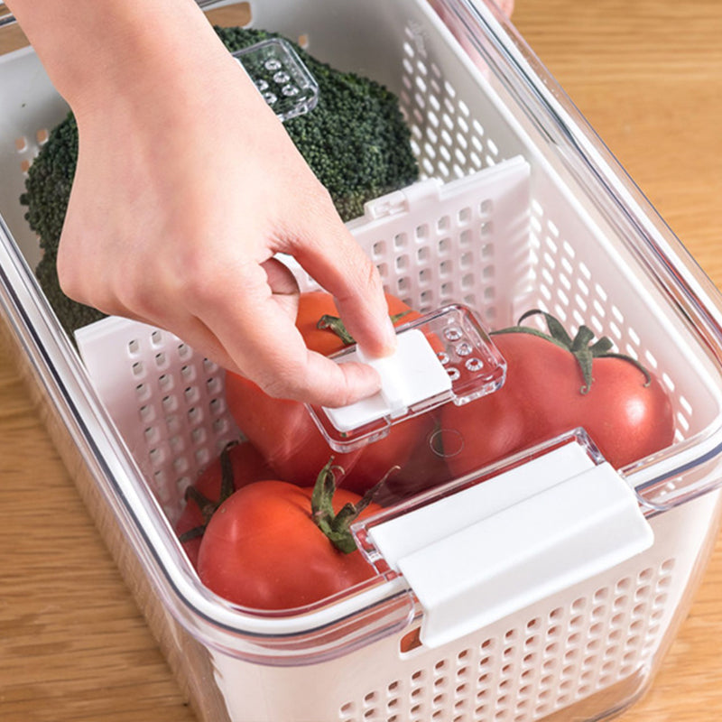⭐⭐⭐⭐⭐[Praktisch cadeau] Verse groente fruit opslag container