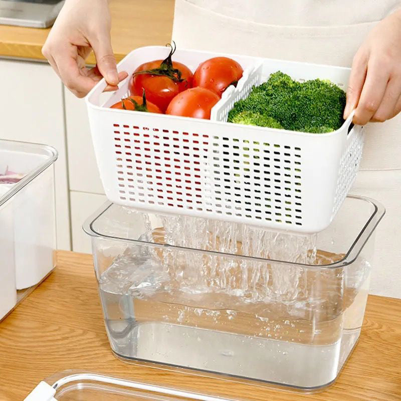 ⭐⭐⭐⭐⭐[Praktisch cadeau] Verse groente fruit opslag container