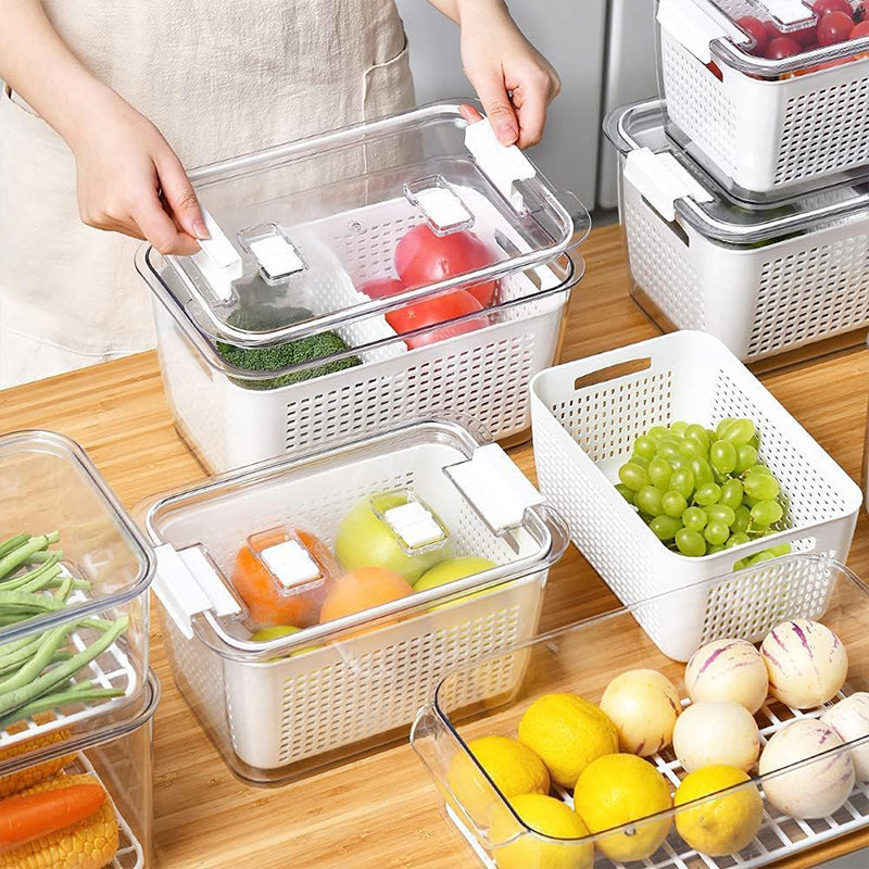 ⭐⭐⭐⭐⭐[Praktisch cadeau] Verse groente fruit opslag container