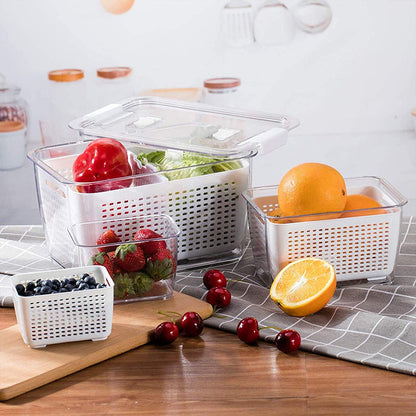 ⭐⭐⭐⭐⭐[Praktisch cadeau] Verse groente fruit opslag container