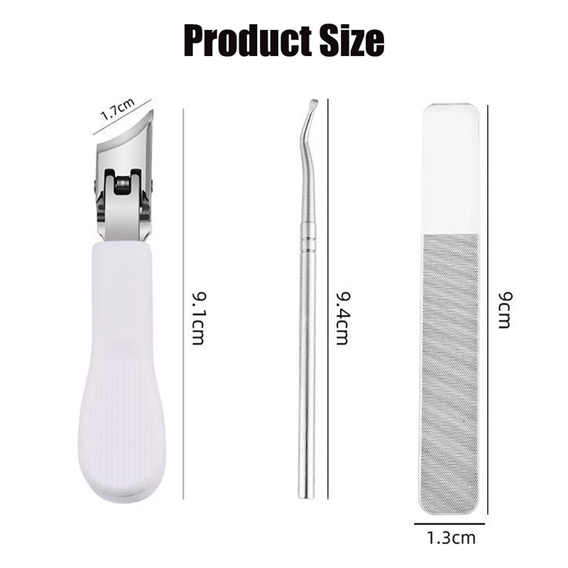 🔥Eagle Beak gebogen nagelknipper 3-delige set
