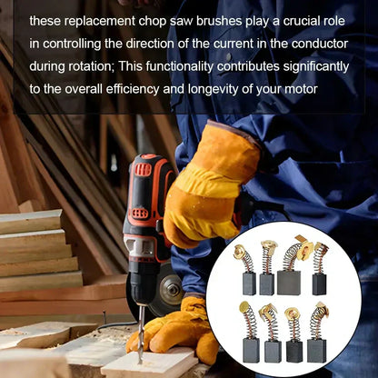 Koolstofborstelset voor elektrische gereedschappen