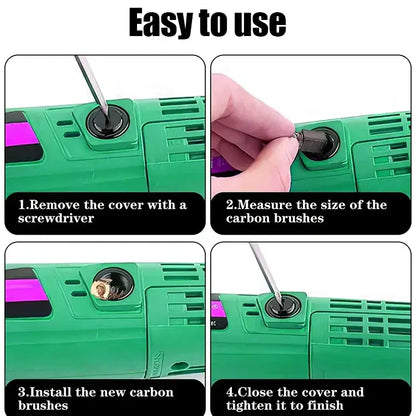 Koolstofborstelset voor elektrische gereedschappen