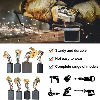 Koolstofborstelset voor elektrische gereedschappen
