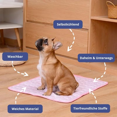 ❄️Zomer 50% KORTING🐶 Wasbare Draagbare Huisdier Koelmat Voor Binnen En Buiten