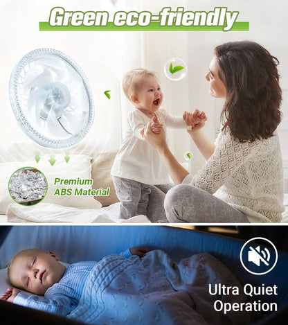 🌞50% korting! 💡2-in-1 dimbare plafondventilatorlamp met afstandsbediening – stil, verstelbaar en ruimtebesparend.