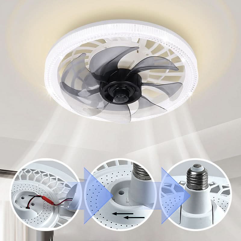 🌞50% korting! 💡2-in-1 dimbare plafondventilatorlamp met afstandsbediening – stil, verstelbaar en ruimtebesparend.