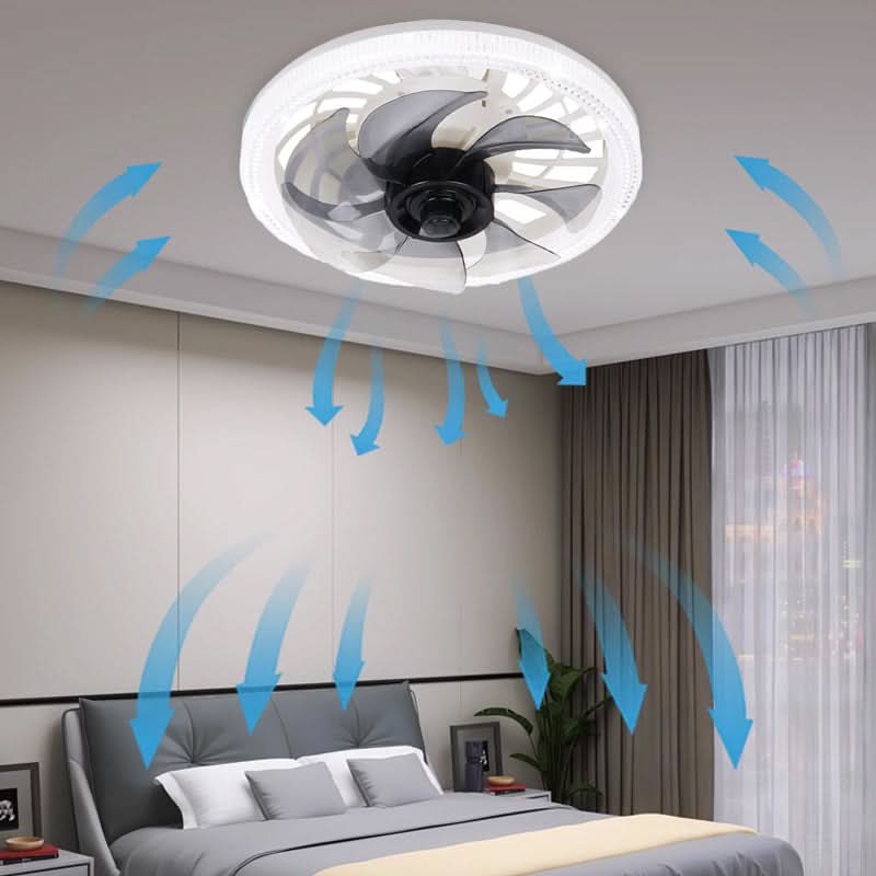 🌞50% korting! 💡2-in-1 dimbare plafondventilatorlamp met afstandsbediening – stil, verstelbaar en ruimtebesparend.