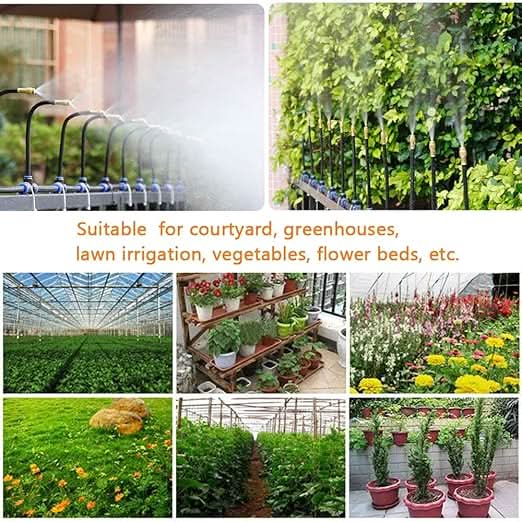 🔥Zomeraanbieding 50% KORTING🚿360° Gebogen Automatisch Tuinberegeningssysteem