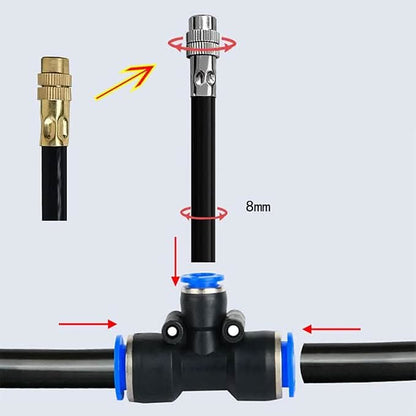 🔥Zomeraanbieding 50% KORTING🚿360° Gebogen Automatisch Tuinberegeningssysteem