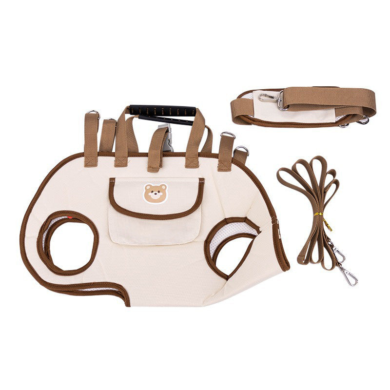 🐶50% KORTING 🎒 2-in-1 Draagbare Ademende Huisdierdrager Schouderzak en Rugzak