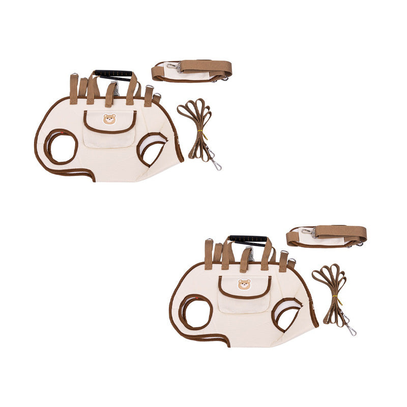 🐶50% KORTING 🎒 2-in-1 Draagbare Ademende Huisdierdrager Schouderzak en Rugzak