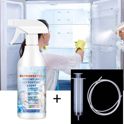💥💥Dutch hit! 72 uur lang frisheid. Een must-have voor in de koelkast🔥——Ontdooispray voor Koelkastvriezer❄️