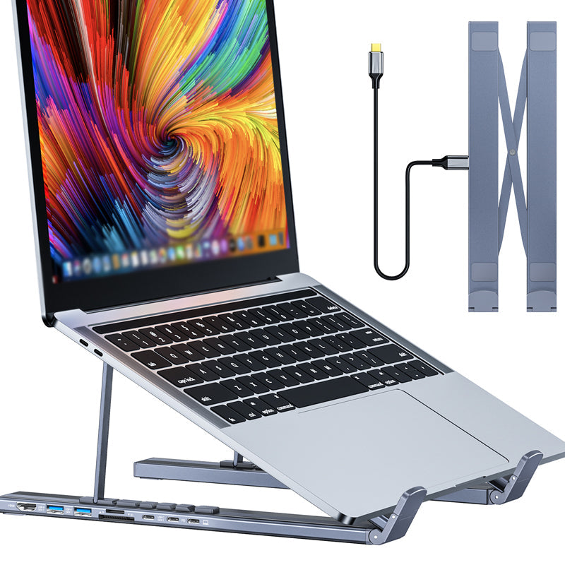 💻USB-C Dockingstation & Laptopstandaard met 4K HDMI – Alles-in-één Oplossing voor Werk en Thuis | USB-C Dockingstation & Laptopstandaard met 4K HDMI – Alles-in-één Oplossing voor Werk en Thuis | Nu €49,99Nu €39,99
