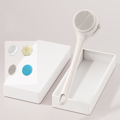 🙋‍♂️🚫 Nooit meer smeken of iemand je rug wil boenen! Deze lange steel exfoliator doet het zelf – gladde huid, nul schaamte! 50% KORTING!