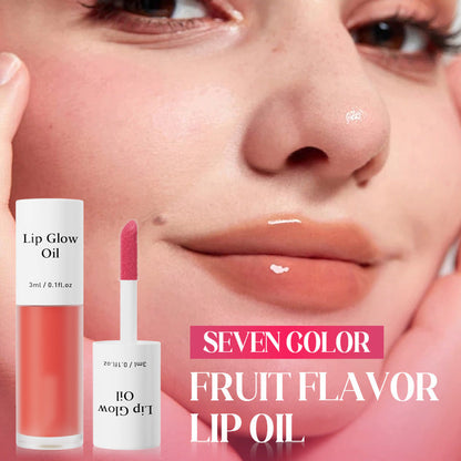 💋✨ Hydraterende Lipgloss met 24u Hydratatie - Glanzende Lip Glow Oil Lippenstift 💧💄