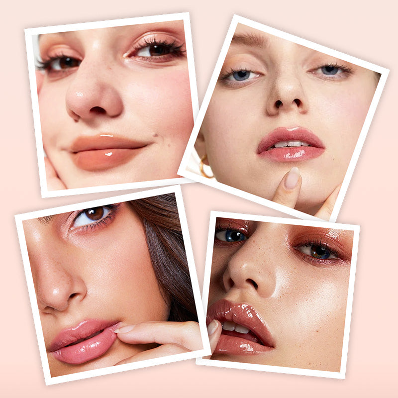 💋✨ Hydraterende Lipgloss met 24u Hydratatie - Glanzende Lip Glow Oil Lippenstift 💧💄