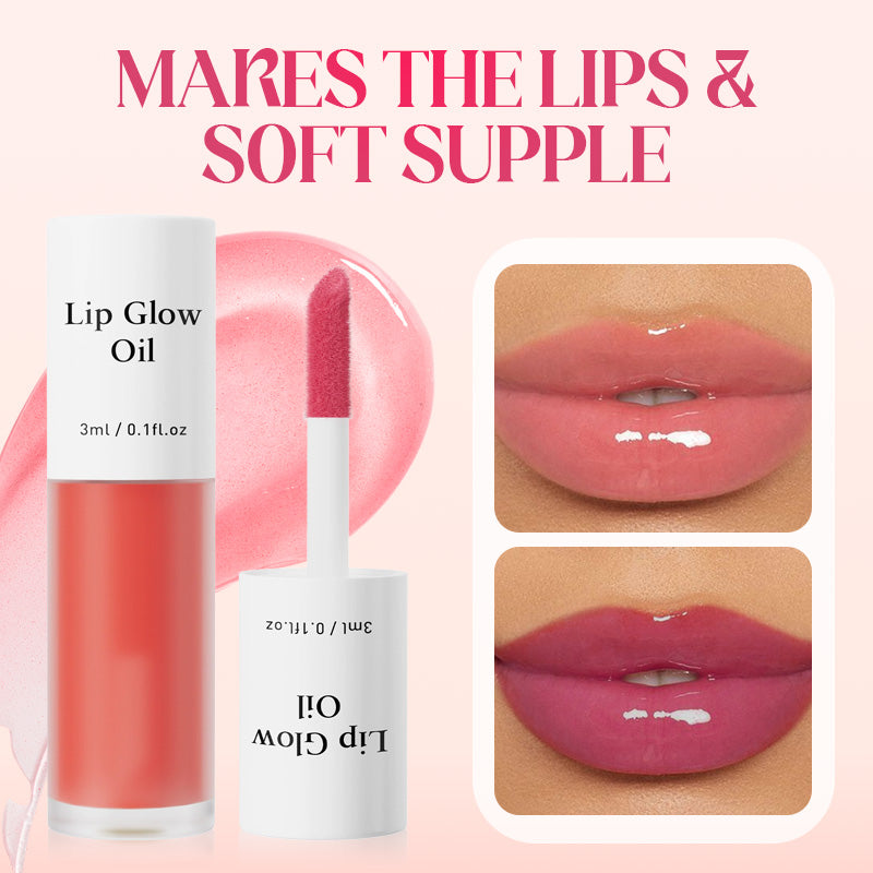 💋✨ Hydraterende Lipgloss met 24u Hydratatie - Glanzende Lip Glow Oil Lippenstift 💧💄