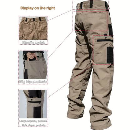 🎁 Vaderdag Cadeau-aanbieding!👑 ALLES-IN-1 BROEK: Heren Cargo – 50% korting voor werk, reis & avontuur! 🧳✈️
