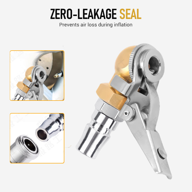 1/4 inch NPT clip-on gesloten kogel luchtkoppeling