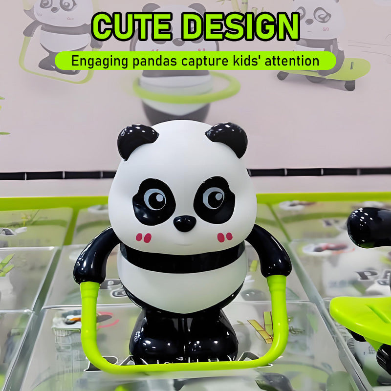 Schattige opwindbare pandaspeelgoedset voor kinderen