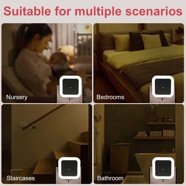 LED Smart Light Control Sensor Energiebesparende lamp
