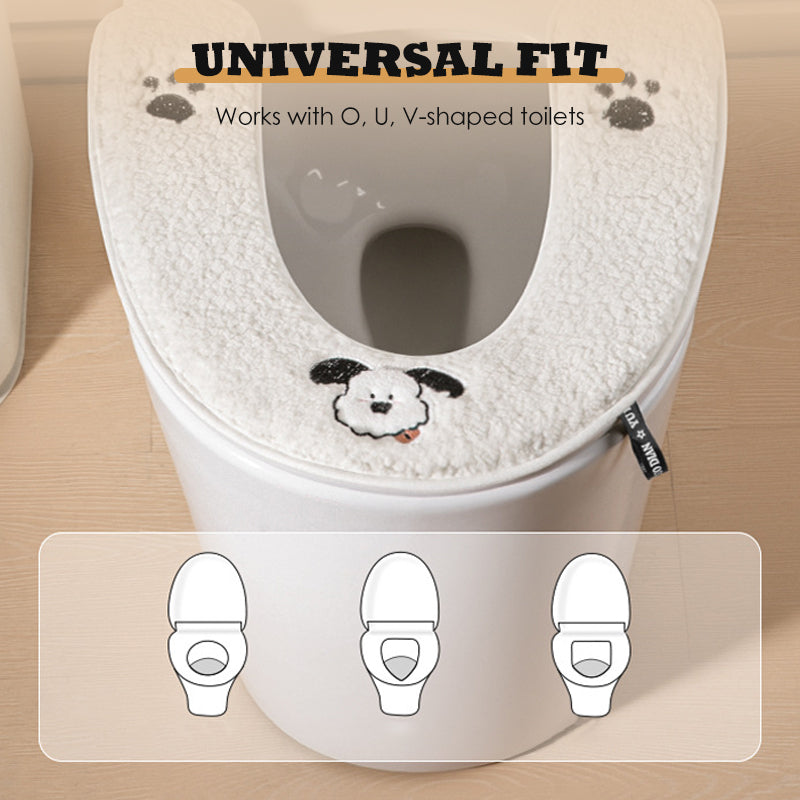 Gezellige extra dikke U-vormige toiletzithoes