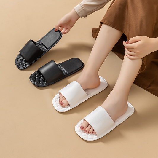 🛁 Opvouwbare Antislip Wegwerp-Doucheslippers – EVA-Materiaal, Comfortabel & Hygiënisch Voor Reizen/Thuis!