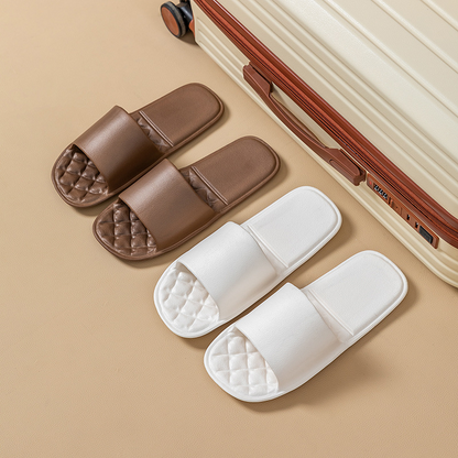 🛁 Opvouwbare Antislip Wegwerp-Doucheslippers – EVA-Materiaal, Comfortabel & Hygiënisch Voor Reizen/Thuis!