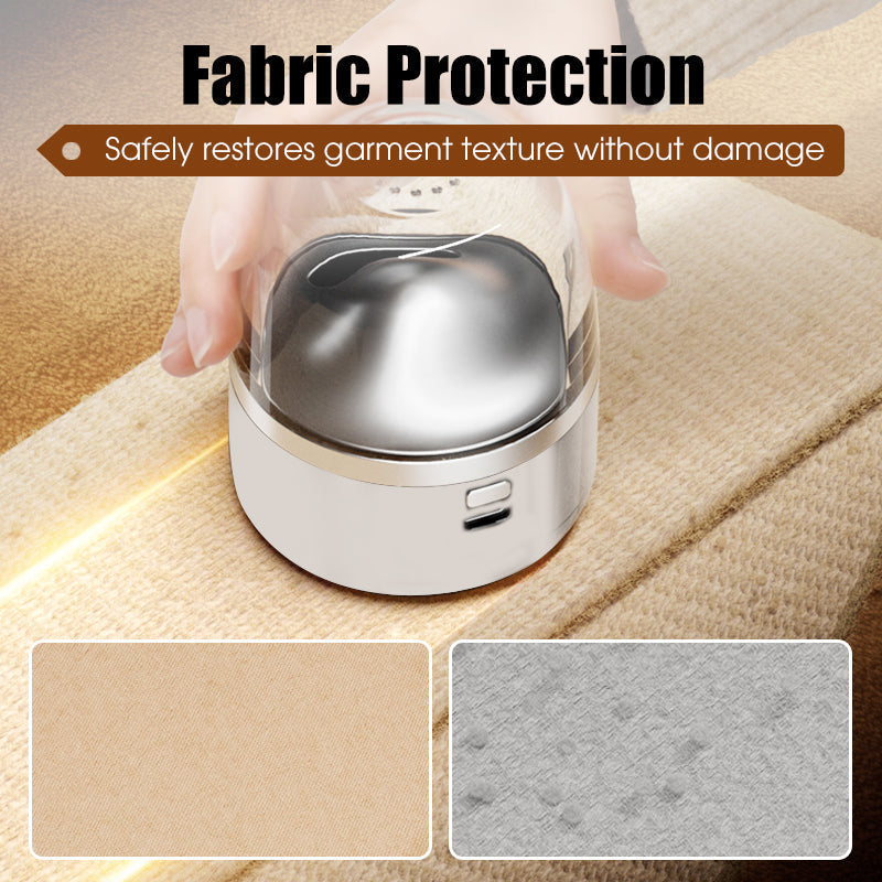 Draagbare oplaadbare stofschaaf - 3 snelheidsinstellingen met LED-lampje voor het onderhoud van truien en bekleding 🔋✨