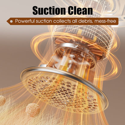 Draagbare oplaadbare stofschaaf - 3 snelheidsinstellingen met LED-lampje voor het onderhoud van truien en bekleding 🔋✨