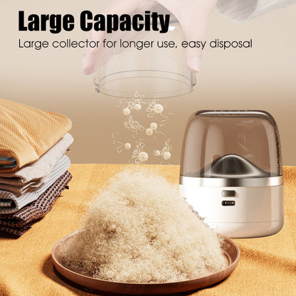 Draagbare oplaadbare stofschaaf - 3 snelheidsinstellingen met LED-lampje voor het onderhoud van truien en bekleding 🔋✨