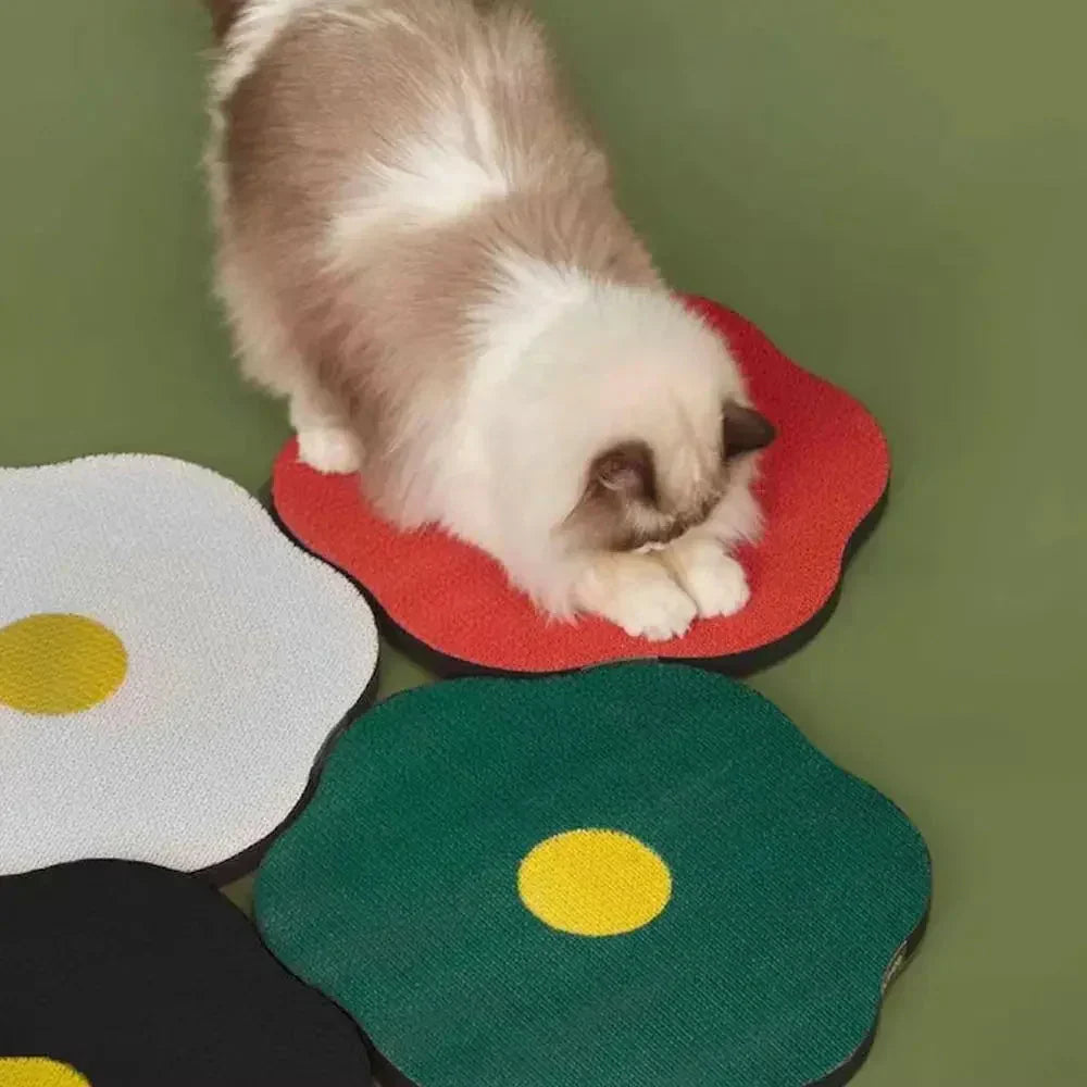 🔥 Tijdelijk 50% korting🔥 Creatieve bloemvormige kat aan de muur gemonteerd🐱 krabplank