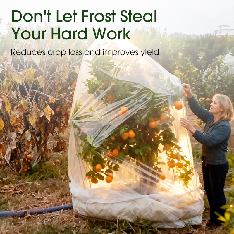 Clear Plant Frost Protection Bags