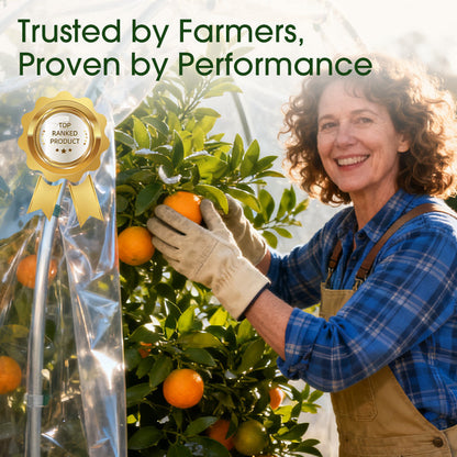 Clear Plant Frost Protection Bags