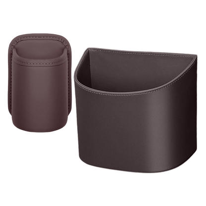 Universal Leather Car Door Cup Holder