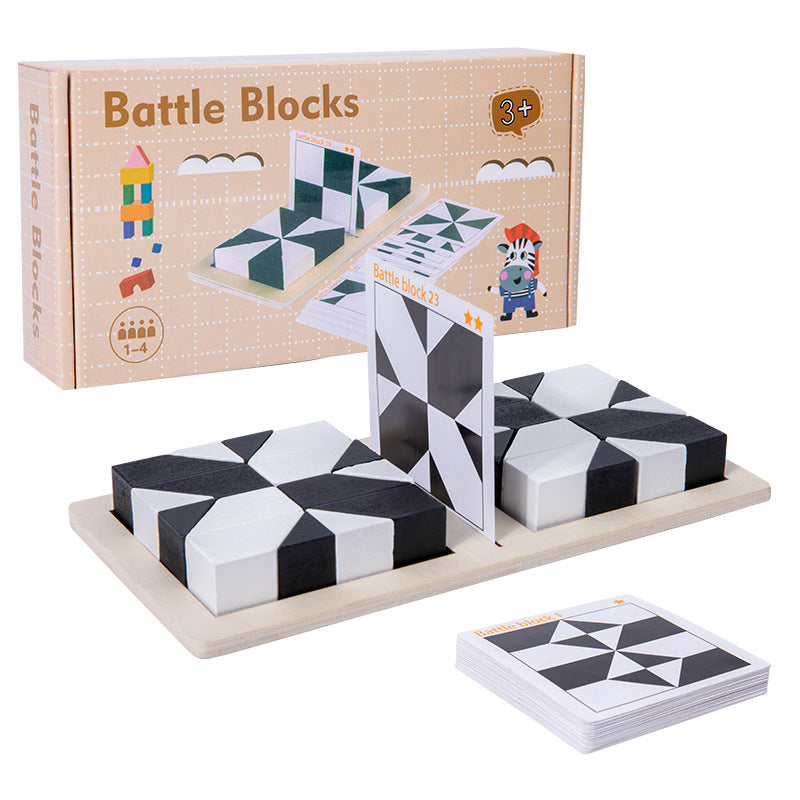 🌲Kerstspecial🌲Puzzel met verborgen bouwstenen - Speelgoed om het ruimtelijk inzicht van kinderen te ontwikkelen - Interactief bordspel voor ouders en kinderen