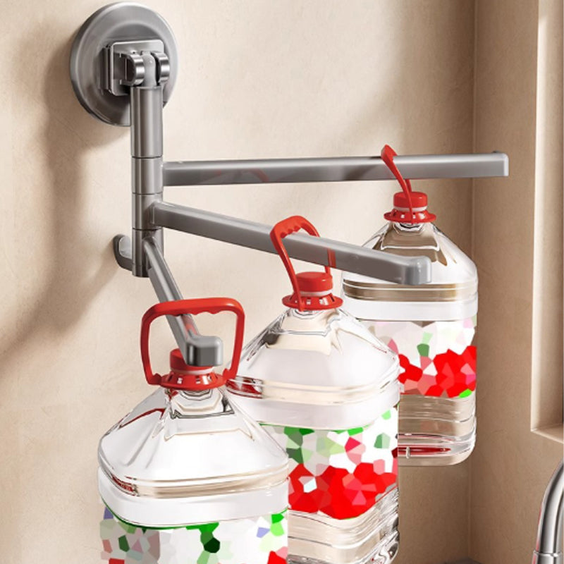 180° draaibare zuignap handdoekhouder