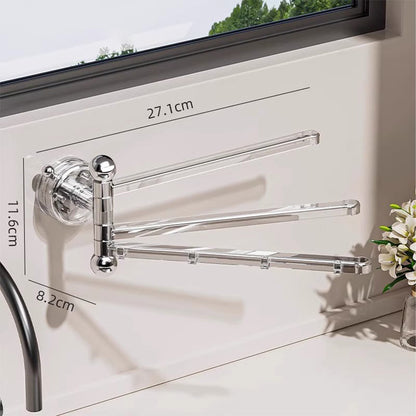 180° draaibare zuignap handdoekhouder