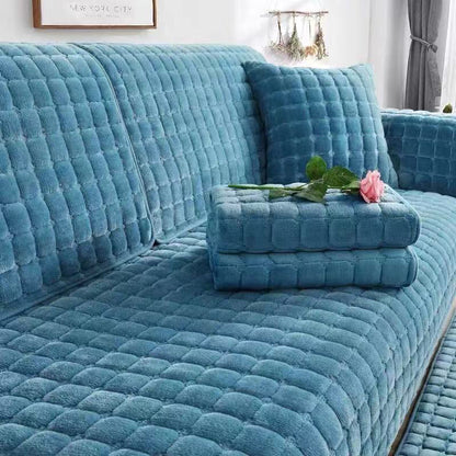 ⏳ Tijdelijke aanbieding: 50% korting⏰ Winterhoes voor de bank: dik, zacht en antislip🛋️